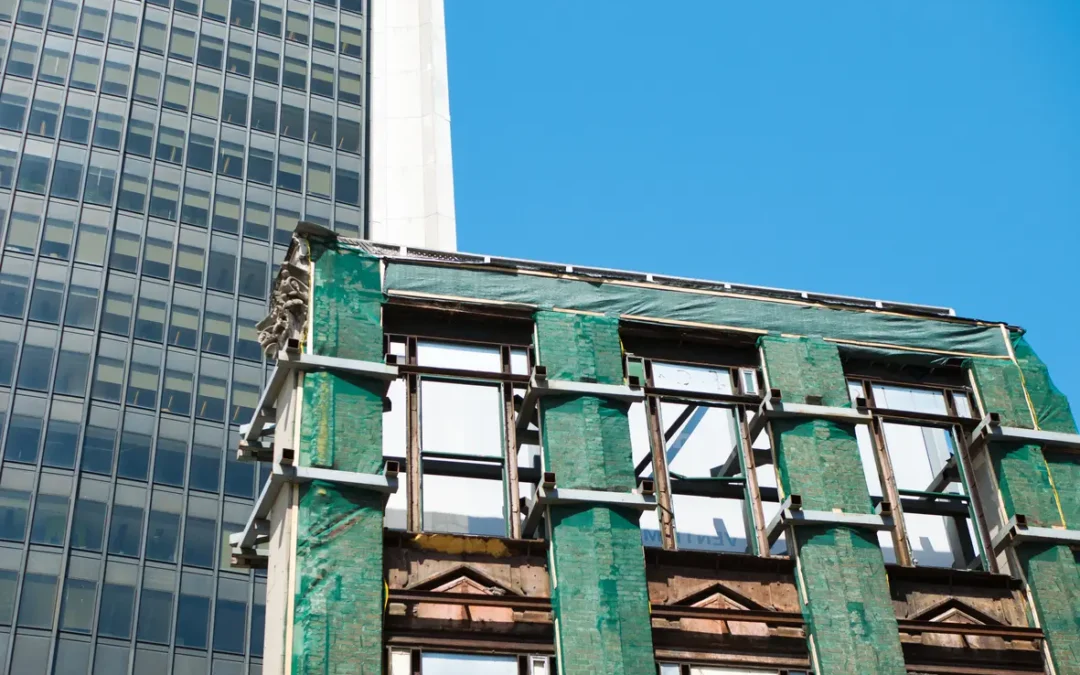 New building versus old building demolition